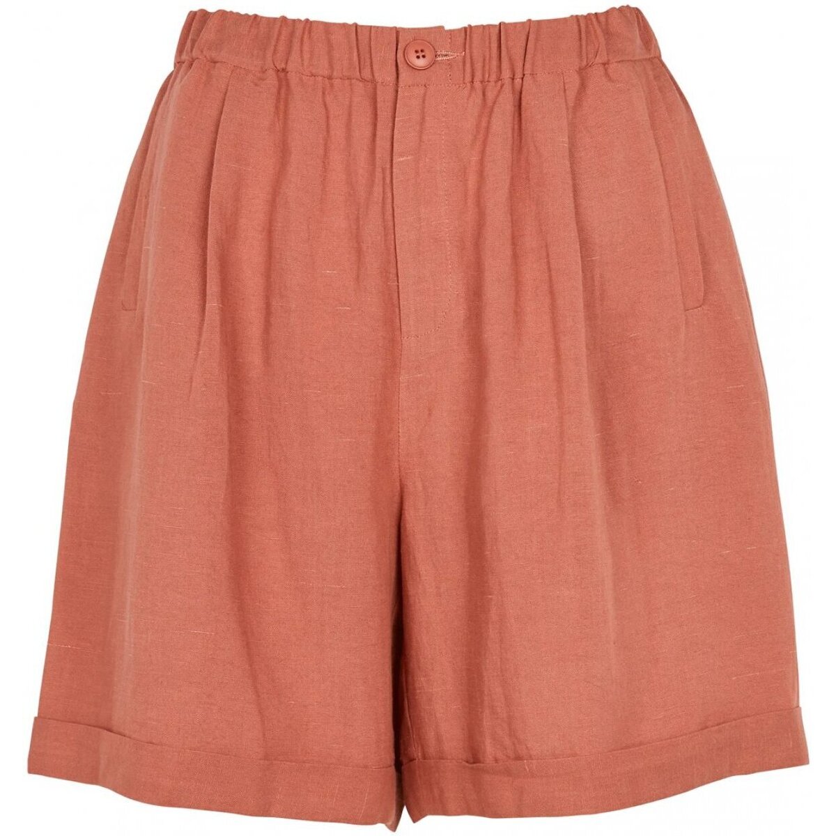 Vêtements Femme embroidered Shorts / Bermudas See U Soon 20149126B Orange