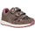 Chaussures Fille Baskets basses Geox B023ZA 022AY B ALBEN Gris