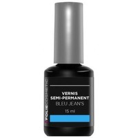 Beauté Femme Vernis à ongles Folie Cosmetic Vernis Semi permanent  Bleu Jean's   15ml Bleu