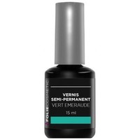 Beauté Femme Vernis à ongles Folie Cosmetic Vernis Semi permanent  Vert Emeraude   15ml Vert