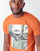 Vêtements Homme T-shirts manches courtes alec long sleeve oxford stripe shirt JORSKULLING Orange