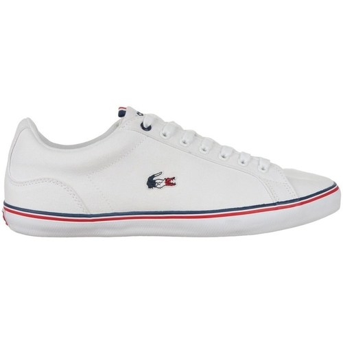 Chaussures Кеди фірма lacoste 115, 00 €, Lacoste Lerond Rouge, lacoste  carnaby evo 0120 1 sfa - Blanc