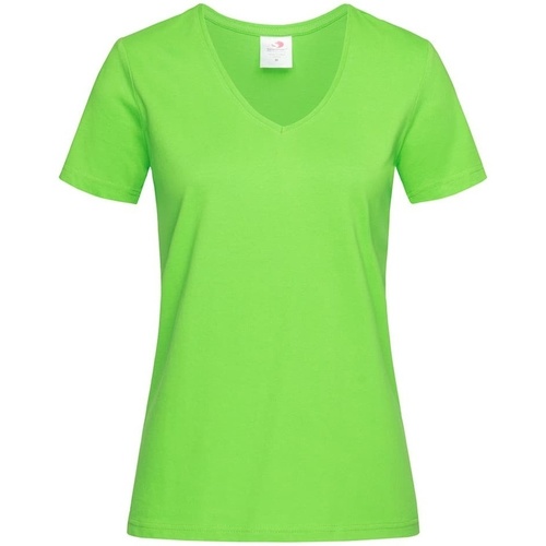 Vêtements Femme T-shirts Hilfiger manches longues Stedman AB279 Vert