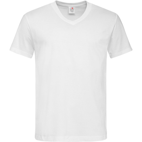 Vêtements Homme T-shirts pants manches longues Stedman AB276 Blanc