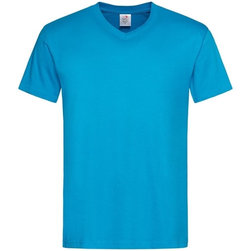 Vêtements Homme T-shirts pants manches longues Stedman AB276 Bleu