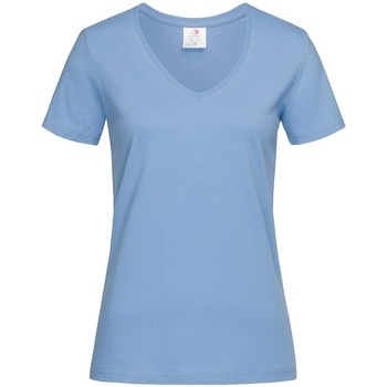 Vêtements Femme T-shirts manches courtes Stedman  Bleu