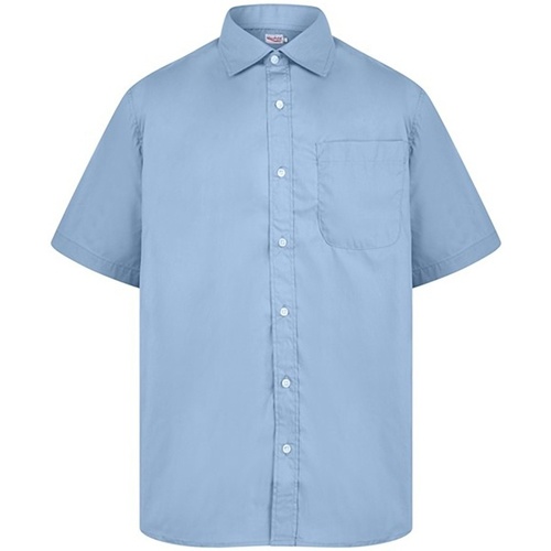 Vêtements Homme Chemises manches courtes Absolute Apparel AB118 Bleu