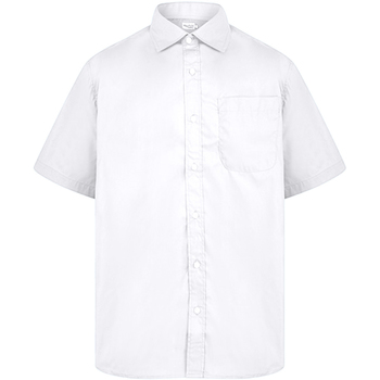 Vêtements Homme Chemises manches courtes Absolute Apparel  Blanc