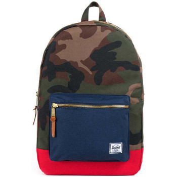 Sacs Pochettes / Sacoches Herschel Settlement Woodland Camo Navy Red Multicolore