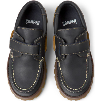 Camper Chaussures à lacets Compas cuir Marron