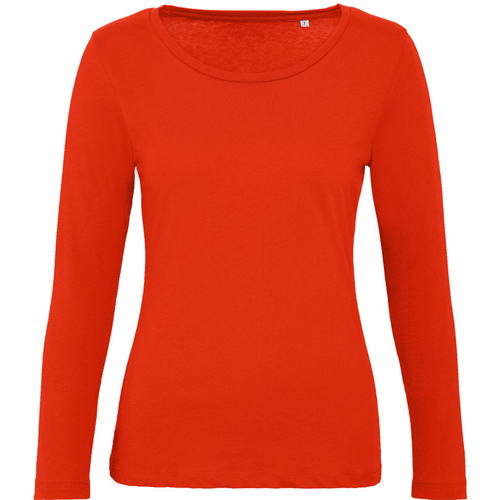 Vêtements Femme T-shirts manches longues Collection Printemps / Été TW071 Rouge