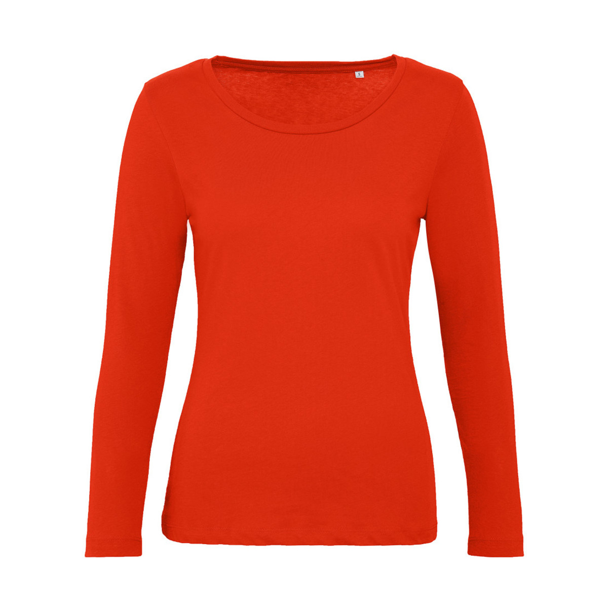 Vêtements Femme T-shirts manches longues B And C TW071 Rouge