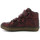 Chaussures Fille Baskets montantes Kickers Lohan Rouge
