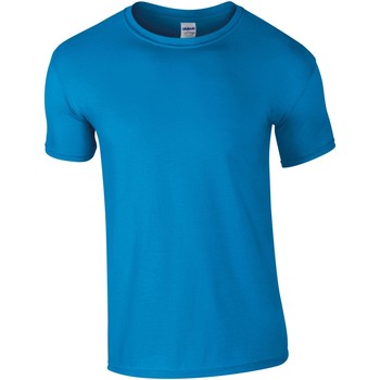Vêtements Homme T-shirts manches courtes Gildan Soft-Style Bleu saphir