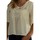 Vêtements Femme Iconic cotton T-shirt Weiß 10232440 Beige