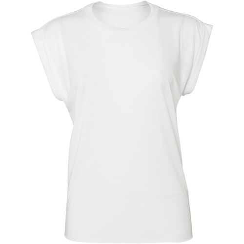 Vêtements Fille Débardeurs / T-shirts sans manche Bella + Canvas BE8804 Blanc