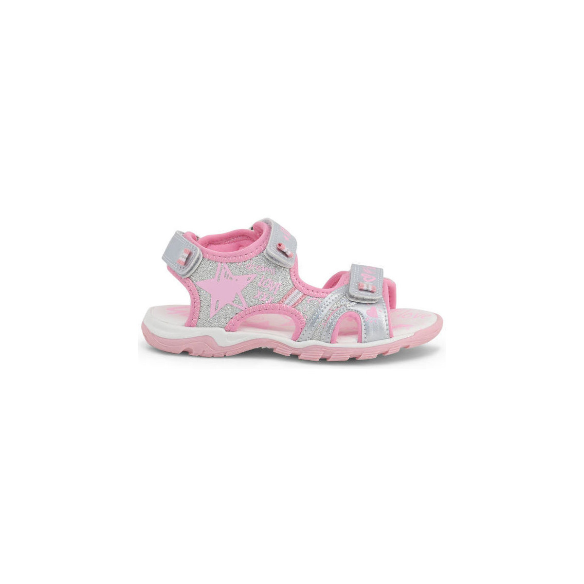 Chaussures Homme Sandales et Nu-pieds Shone 6015-025 Silver/Pink Gris