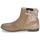 Chaussures Fille Boots Aster DESIA Taupe / Imprimé