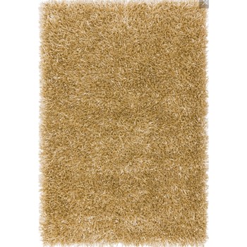 Tapis Gossip Cuivre 65x135 Tapis Novatrend Tapis shaggy FURRY Or 120x180 Or