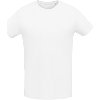 Vêtements T-shirts manches longues Sols 02855 Blanc