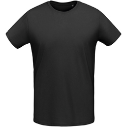 Vêtements T-shirts manches longues Sols 02855 Noir