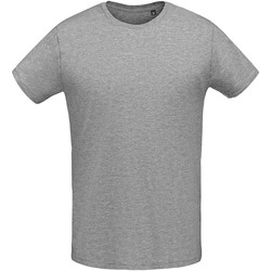 Vêtements T-shirts manches longues Sols 02855 Gris