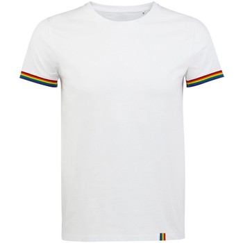 Vêtements Homme T-shirts manches courtes Sols 03108 Blanc/multicolore