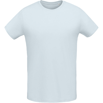 Vêtements T-shirts manches longues Sols 02855 Bleu