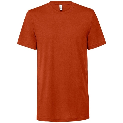 Vêtements T-shirts manches longues Bella + Canvas Tri-Blend Orange