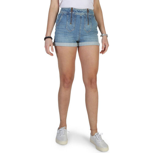 Tommy Hilfiger - ww0ww18344 Bleu - Vêtements Shorts / Bermudas Femme 123,00  €