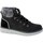 Chaussures Femme Boots KLEIN ASH Sneakers mit Schnürung Weißry Boots KLEIN CI3862 Noir