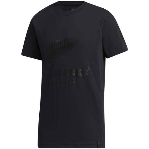 Vêtements Enfant T-shirts & Pepe Polos adidas Originals T-SHIRT RUGBY ALL BLACKS 1905 Noir
