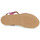 Chaussures Fille Sandales et Nu-pieds Geox peeptoe platform slingback shoes Rose / Doré