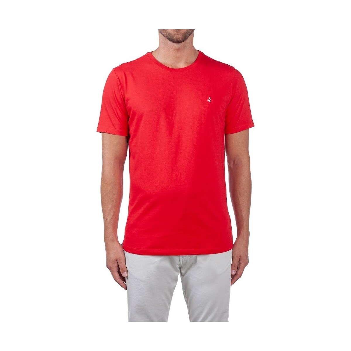 Vêtements Homme T-shirts men manches courtes Navigare 64590-98200 Rouge
