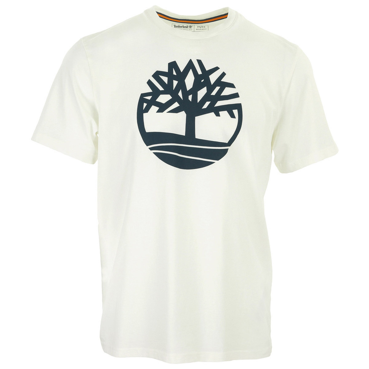 Vêtements Homme T-shirts manches courtes Timberland Kennebec River Tree Logo Tee Blanc