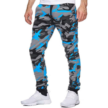 Vêtements Homme Pantalons de survêtement Violento Jogging camouflage militaire Jogging R-794 bleu Bleu