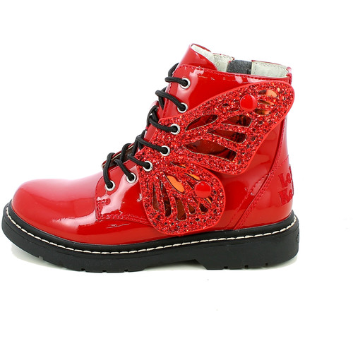 Chaussures Fille Bottines Lelli Kelly 6540.11 Rouge