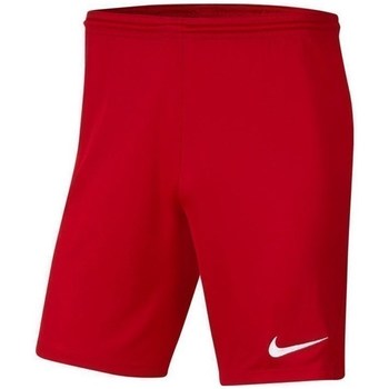 Vêtements Garçon Pantacourts icon Nike JR Park Iii Knit Rouge