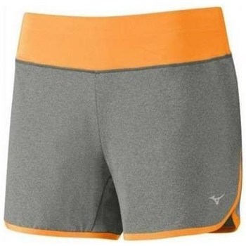 Vêtements Femme Shorts / Bermudas Mizuno Active Short Gris, Orange
