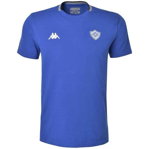 Homme Kappa Tee Shirt rugby Castres Olympi Bleu - Vêtements Polos manches courtes Homme 35 