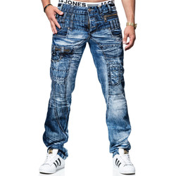 Vêtements Homme LEGGINGS Jeans slim Kosmo Lupo LEGGINGS Jean fashion LEGGINGS Jean K-020 bleu Bleu