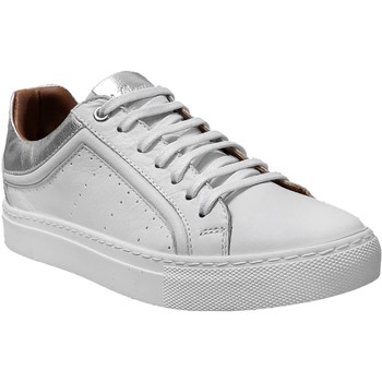 Chaussures Femme Baskets basses K.mary Clan Blanc/Argent