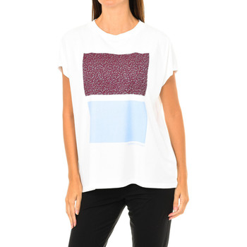 Vêtements Femme T-shirts manches courtes Calvin Klein Jeans J20J208605-901 Blanc