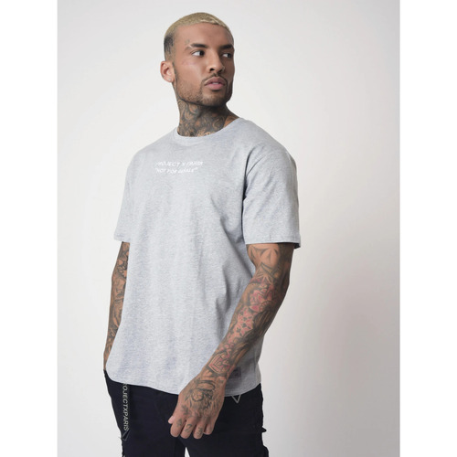 Vêtements T-shirts & Polos Project X Paris Vans Kai Rue boyfriend hoodie in black Gris