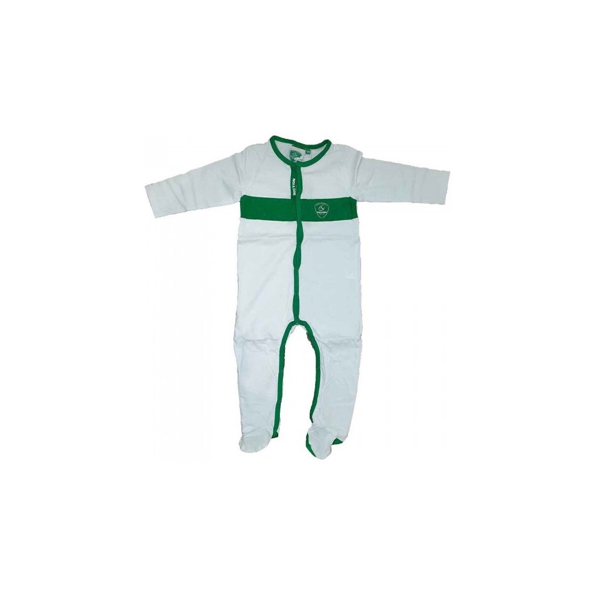 Vêtements Enfant Pyjamas / Chemises de nuit Section Paloise PYJAMA RUGBY  B Blanc