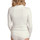 Vêtements Femme Tops / Blouses Lisca Top manches longues col haut Enjoy  Cheek Blanc