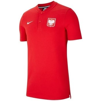VêAT5405 Homme T-shirts manches courtes Nike Polska Modern Polo Rouge