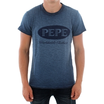 Vêtements Homme T-shirts manches courtes Pepe jeans Roman DURAN PM506552 580 SAILOR Bleu