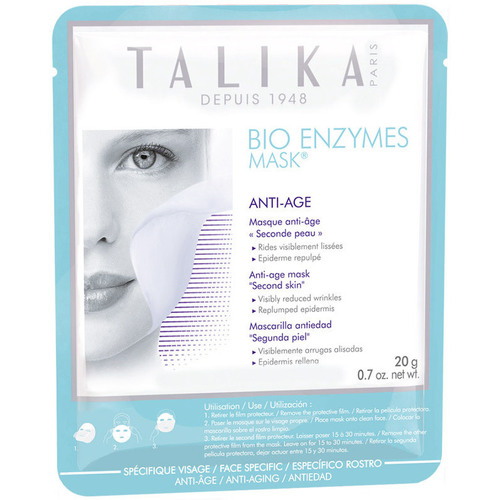 Beauté Femme En vous inscrivant vous bénéficierez de tous nos bons plans en exclusivité Talika Bio Enzymes Anti Aging Mask 20 Gr 