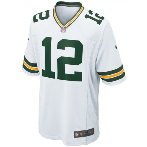 Vêtements T-shirts manches courtes wolf Nike Maillot NFL Aaron Rodgers Gree Multicolore